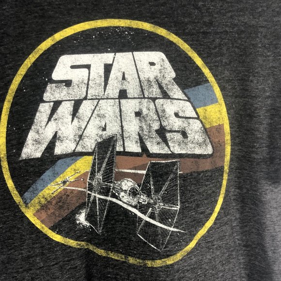 Retro Star Wars Tie Fighter T-Shirt - Picture 2 of 7